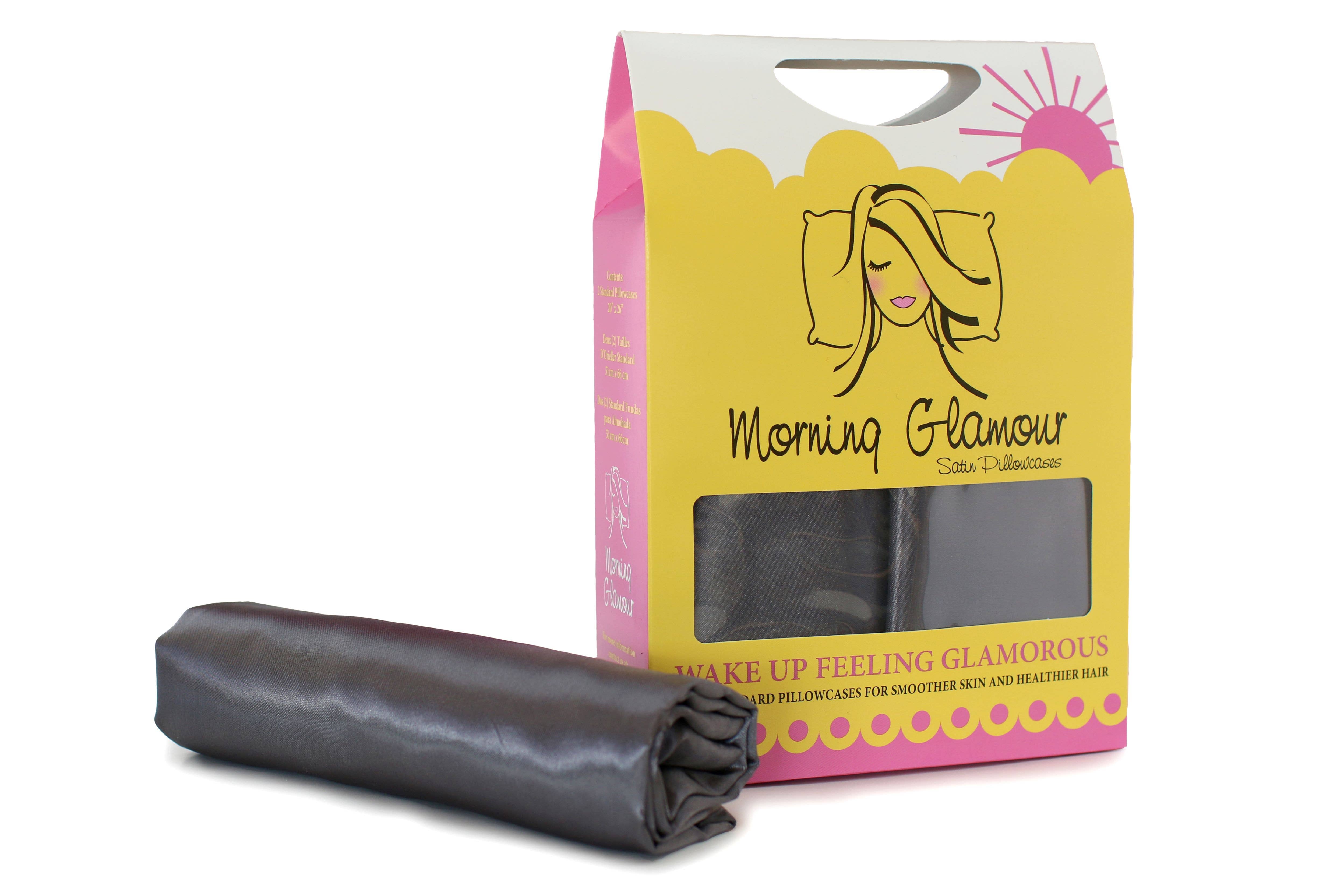 Morning Glamour – wholesale Bedding pillowcase/sham – Signature 2PK Satin Pillowcase- STANDARD/QUEEN25