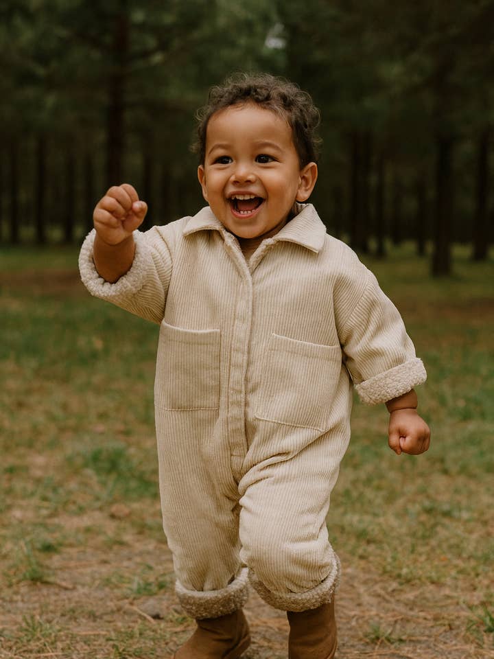 Fløjlsskjorte med Sherpa-for - Fyrregrøn for engroshandel hos House of Henry