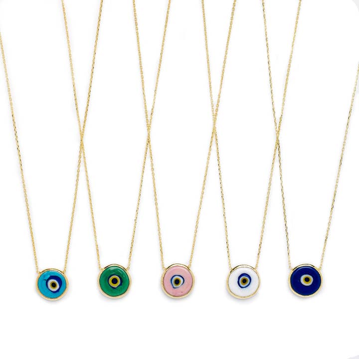 Collier Mini Kate Œil Maléfique pour la vente par OIYA