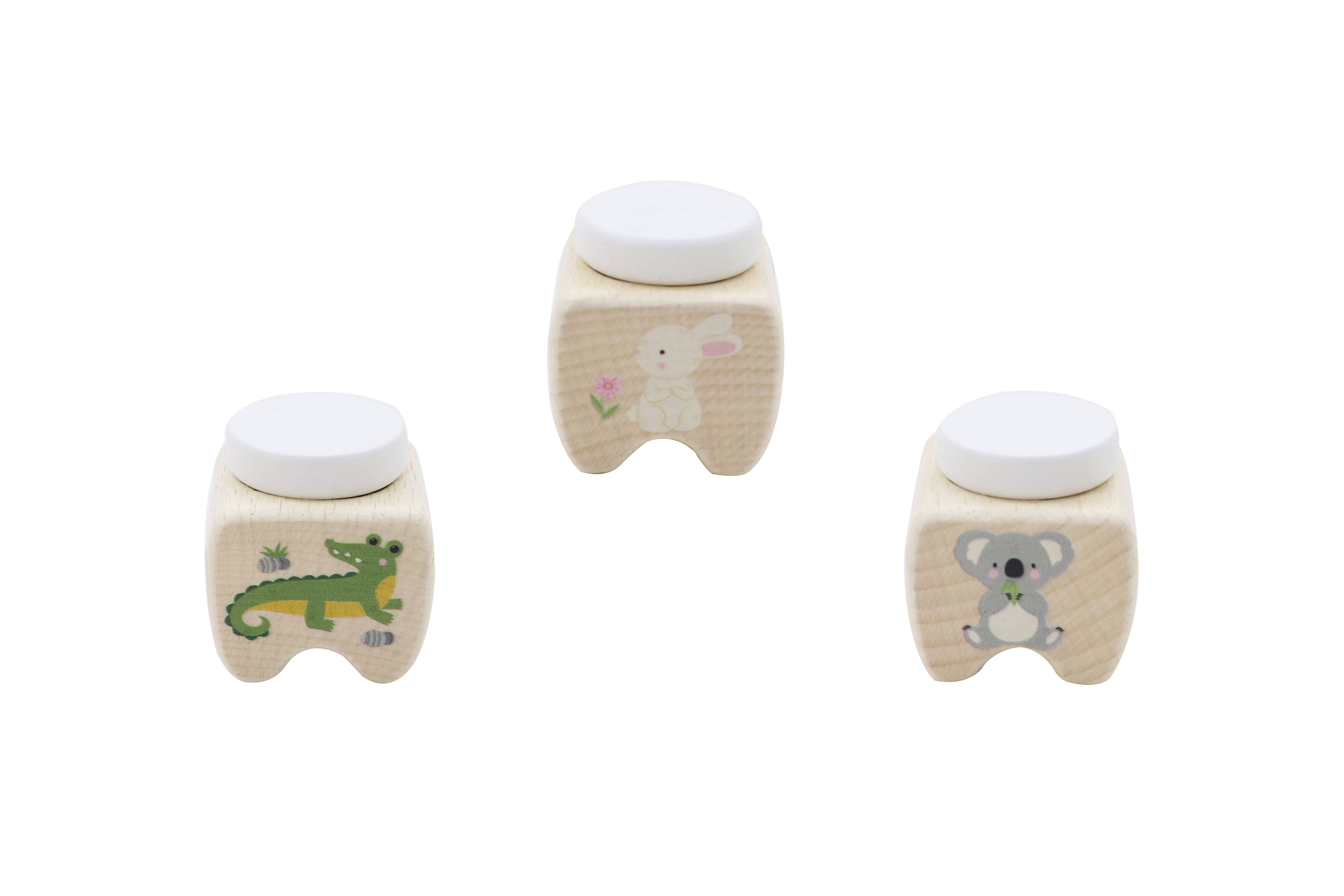 ToysLink - Vente Boîte pour la petite souris – enfant - Boîte à dents de lait en bois - Koala, Lapin et Crocodile0
