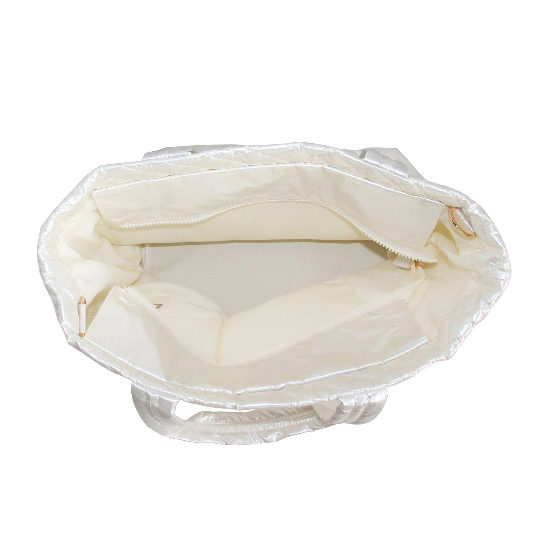 Lemonbella - Wholesale Draagtas - Dames - De Debra Diamond Tote Ivoor4