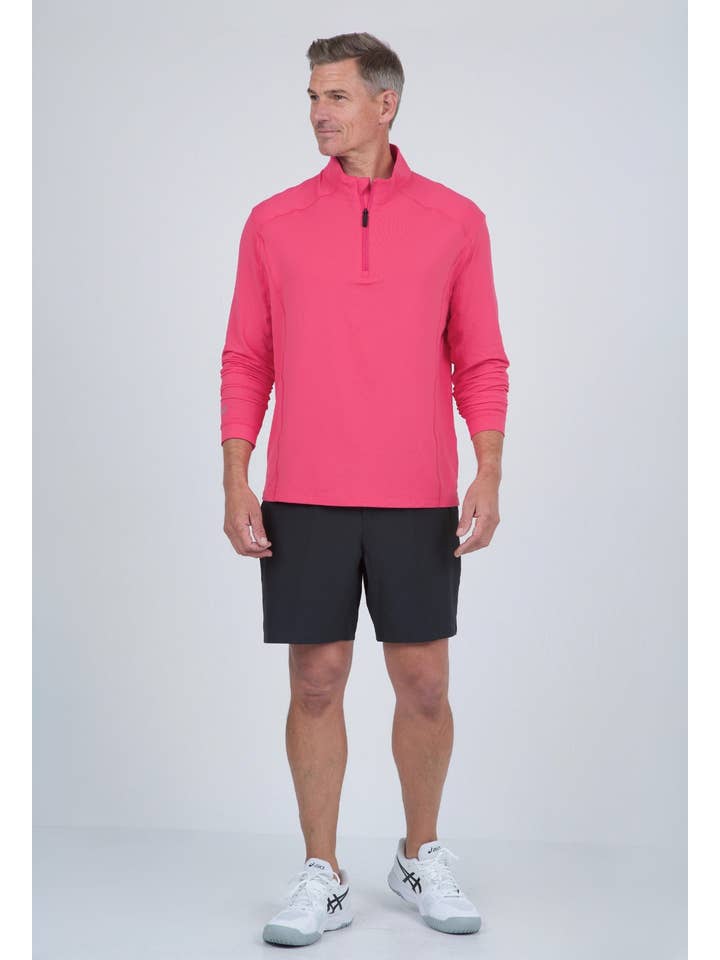 IBKÜL - Wholesale Athletic Top - Men's - Long Sleeve Mock Neck Pullover - 90199 (Modern Fit)41