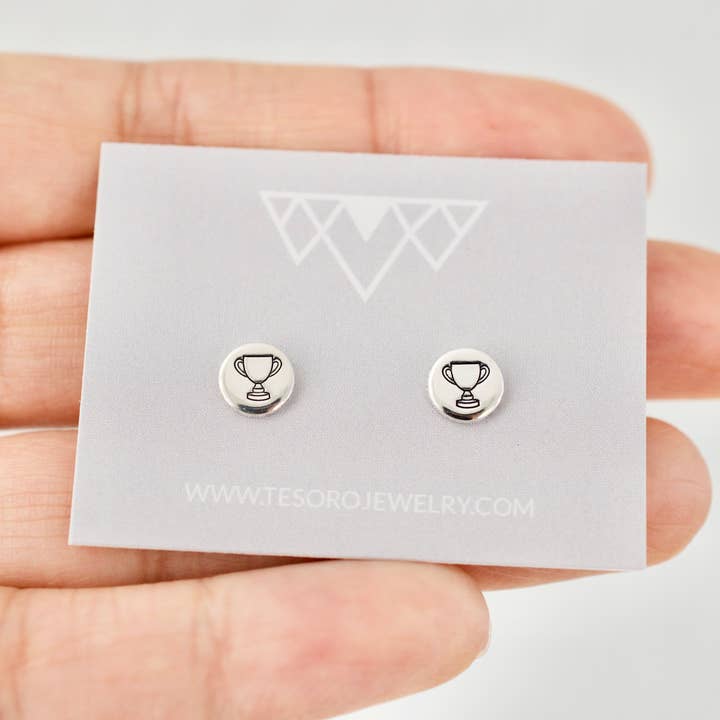 Trophy Earrings for wholesale by Tesoro Jewelry