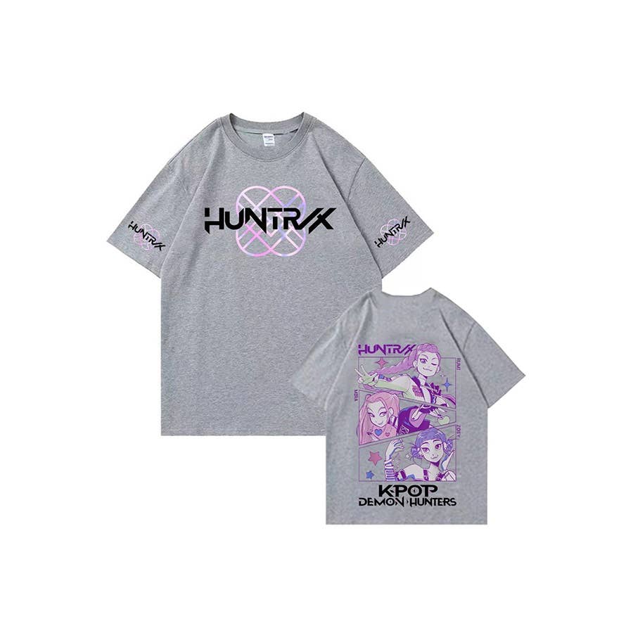 Paperdoll - Vente T-shirt à imprimés – femme - T-shirt Chasseurs de Démons K-Pop Anime3