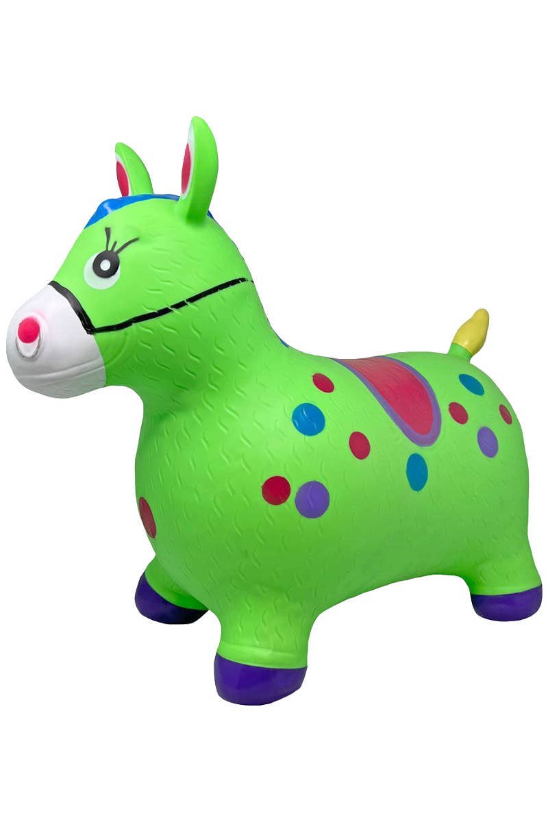 ASSORTED Kids Pinata Donkey Horse Inflatable Pvc Hopper Toy for wholesale on Faire4