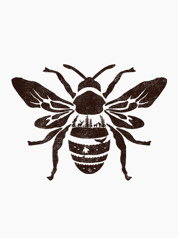 Threadheads - Wholesale Screen Printed T-Shirt - Unisex - Save the Bees T-Shirt5