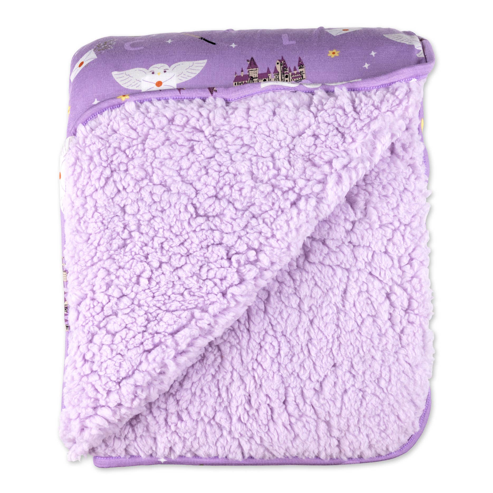 Bellabu Bear - Wholesale Bedding Blanket - Kids & Baby - Harry Potter Hedwig's Magical Mail Bamboo Blanket9