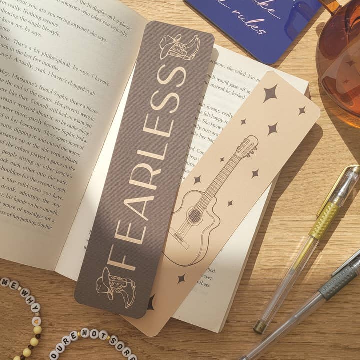 Danni Boden Designs - Wholesale Bookmark - Taylor Swift Fearless Inspired Bookmark