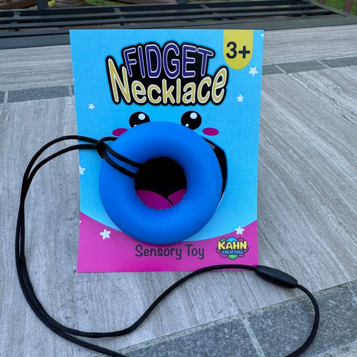 Kahn Creations - Sensory Friendly and Custom Products - Wholesale Fidget Toy - Kids - Fidget Necklace - Donut Ring