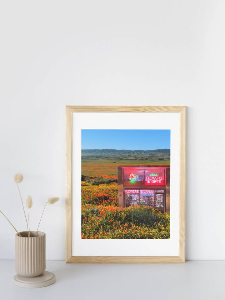 Lisa's Flowers print (8x10) for wholesale by Lucky Lasso