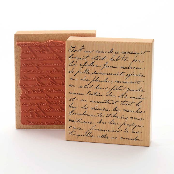 Timbre : lettre de la France pour la vente par Heindesign