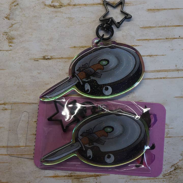 Goblin Grimm Gifts – wholesale Keychain – Unisex – Battle Roomba Keychain 5