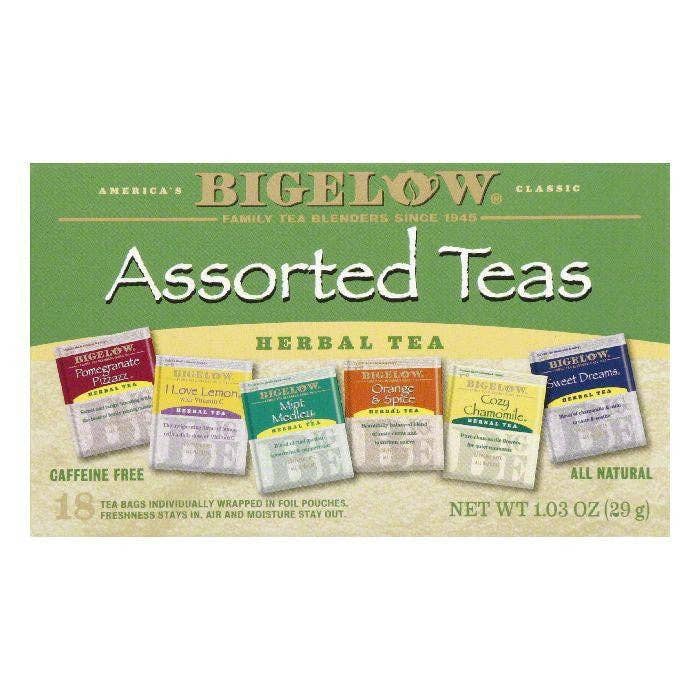 Bigelow Thé Assorti aux Herbes, 18 sachets pour la vente par KeHE Distributors, LLC