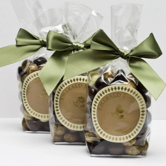 Tuxedo Mix Chocolate Covered Coffee Beans (6oz) for wholesale by Katie's Candies, Inc.