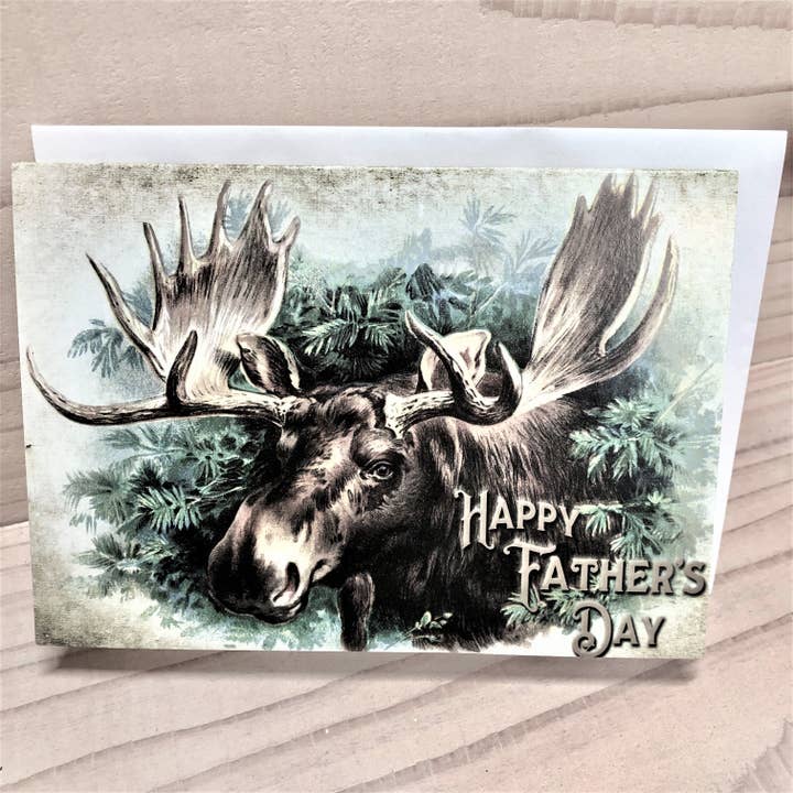 Yesterday's Best – wholesale Father’s Day card – Moose Father's Day Card