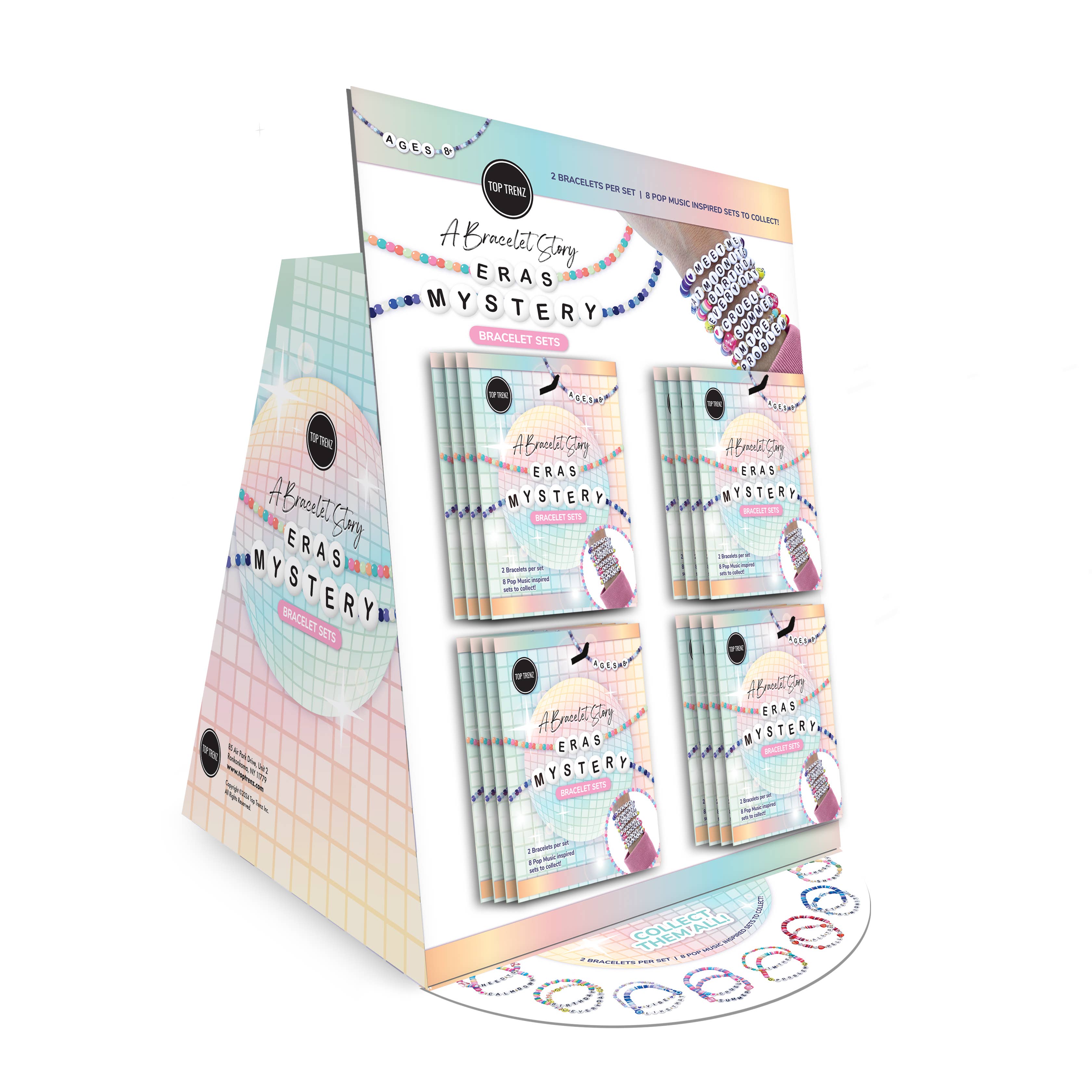 Top Trenz Inc - Wholesale Beaded Bracelet - Kids - Bracelet Story - Eras Mystery Edition 2