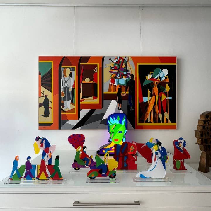 Arte Focus - Wholesale Decorative Tabletop Object - Romantic trip | Marco Lodola5