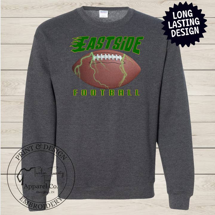 SCUOLA di calcio PERSONALIZZATA spirito di squadra per la vendita all'ingrosso da parte di TwelveTwentyTees