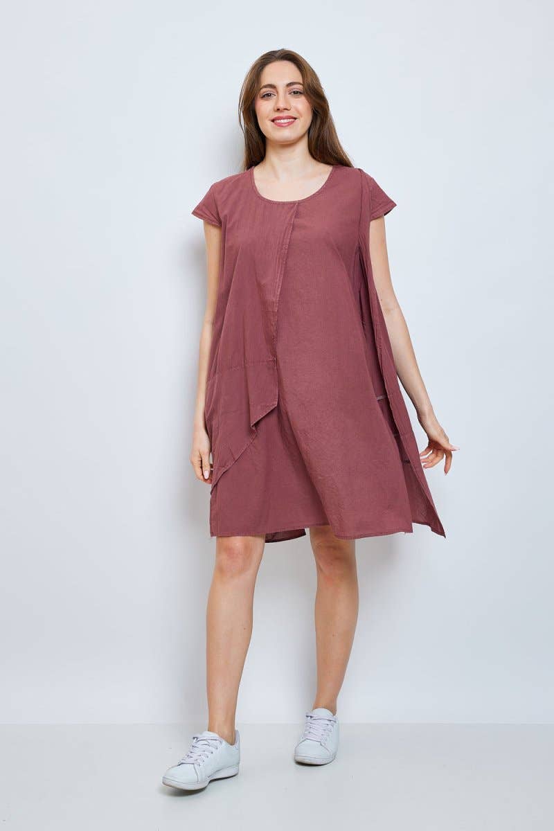 BELLA BLUE – Großhandel Kleid – Damen – Kleid - D376-R38300