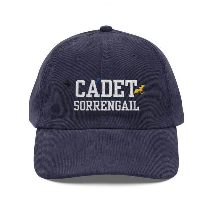 MagicMerchEmporium - Wholesale Baseball Cap - Unisex - Cadet Sorrengail - Vintage Corduroy Cap3