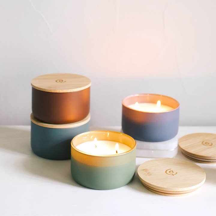 Calyan Wax Co. - Wholesale Jar/Filled Candle - 7 oz. Resilience Series Soy Candle - 100% Natural Soy Wax4