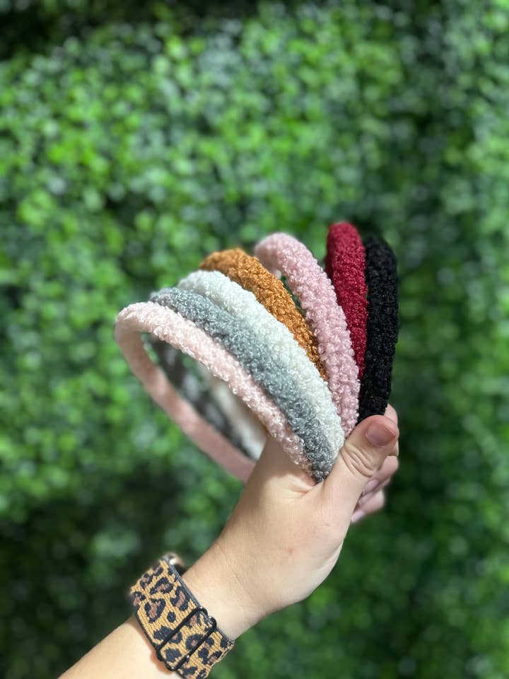 Sherpa Headband Collection for wholesale by SMR Wholesale