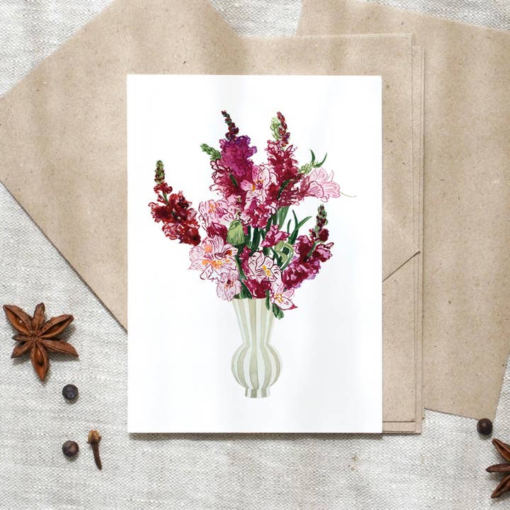 Leo La Douce GmbH - Wholesale Postcard - Postcard - Pink flower bouquet