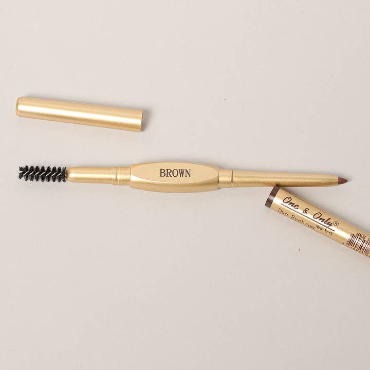 Fashion City - Wholesale Eyebrow Pencil/Filler - Waterproof Cosmetic Duo Eyebrow Pencil Brush6