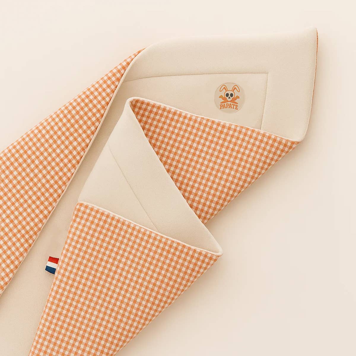 PAPATE - Wholesale Bedding Blanket - Kids & Baby - Organic Cotton Fleece Blanket -  Vichy1