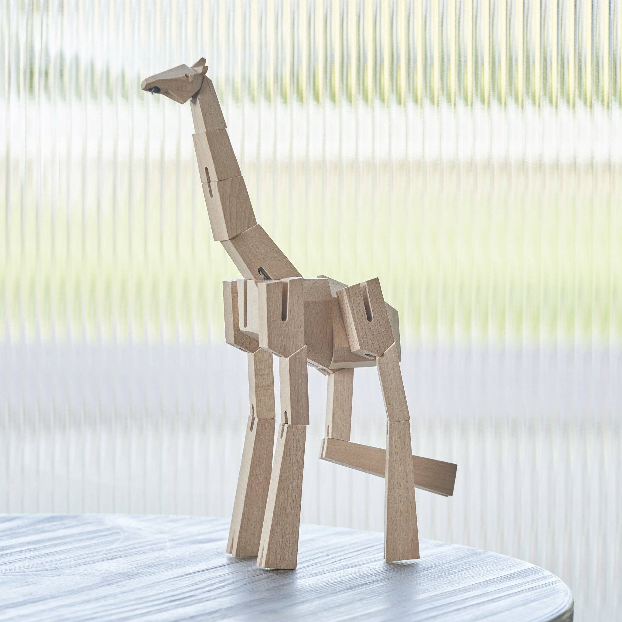 Yoshiaki Ito Design - Vendita all'ingrosso Giocattolo in legno - Bambini - Giocattolo in legno a forma di giraffa Morphits®: aumenta il tempo di gioco con Tall Ta6