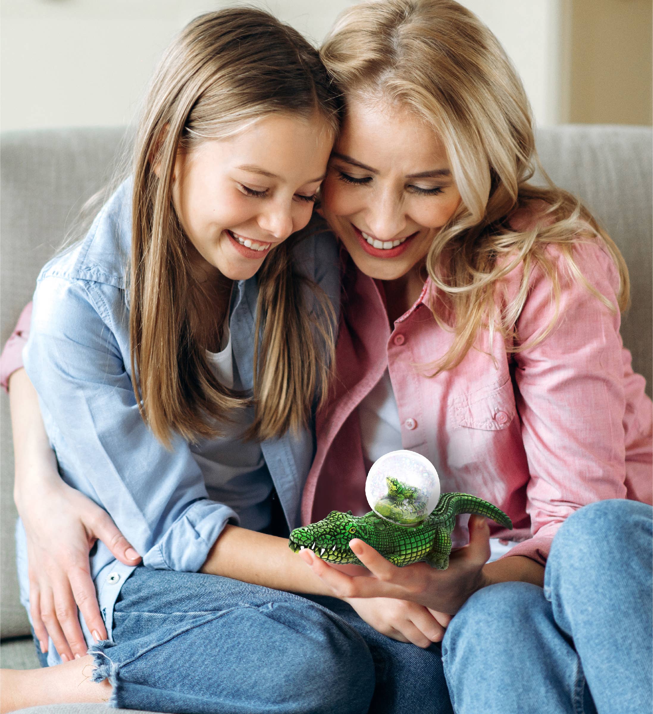 Cota Global - Wholesale Snow Globe - Snow Globe - Alligator (45Mm)3