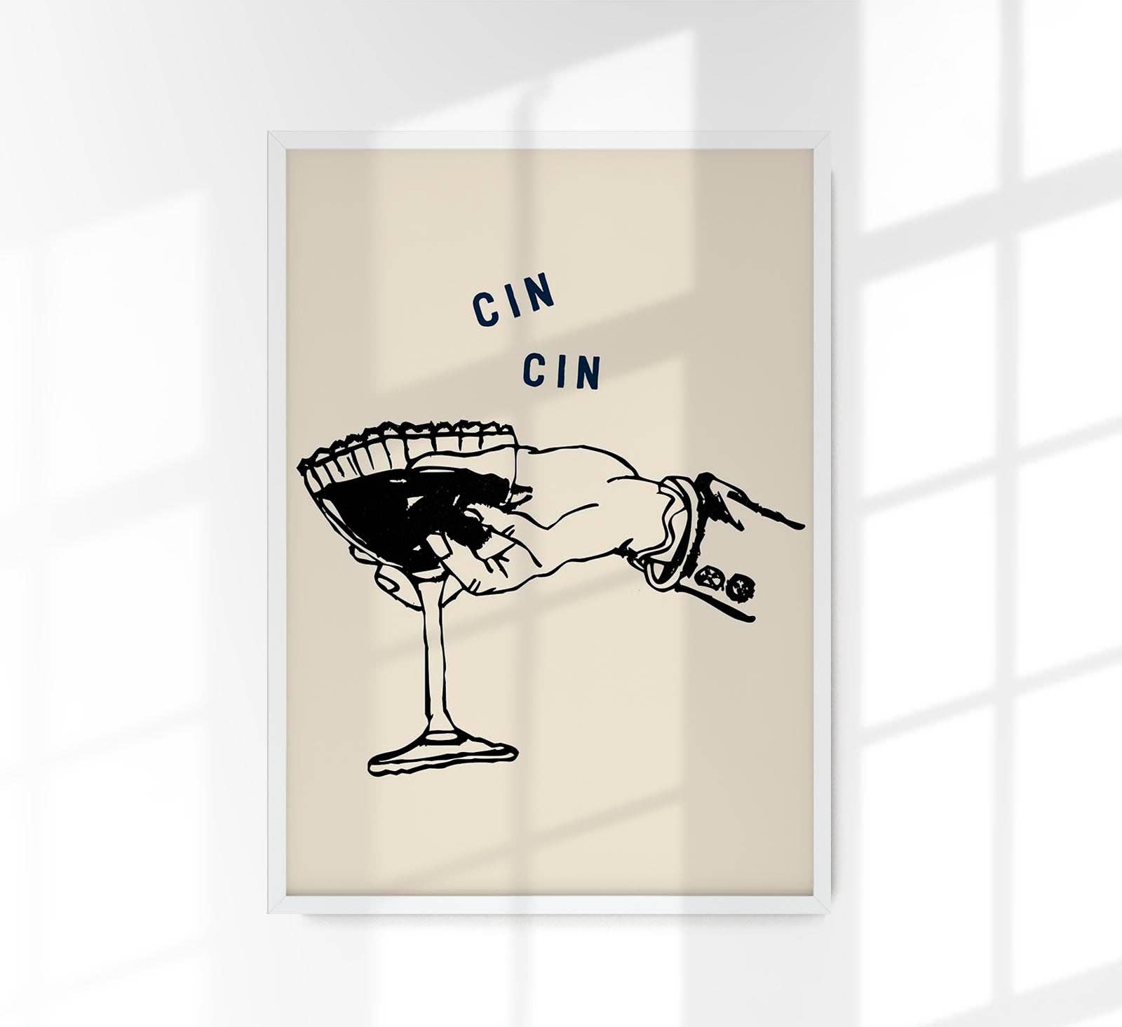 Patroa Studio - Wholesale Poster - Cin Cin Art Poster