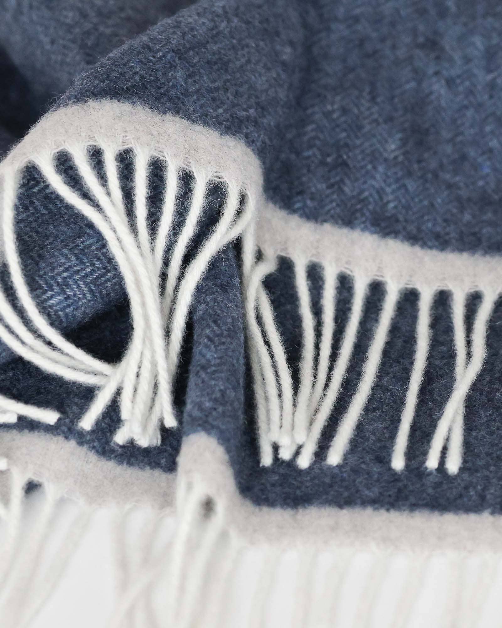 MoST - Wholesale Throw Blanket - Merino/cashmere Throw Blanket MILANO - dark blue1