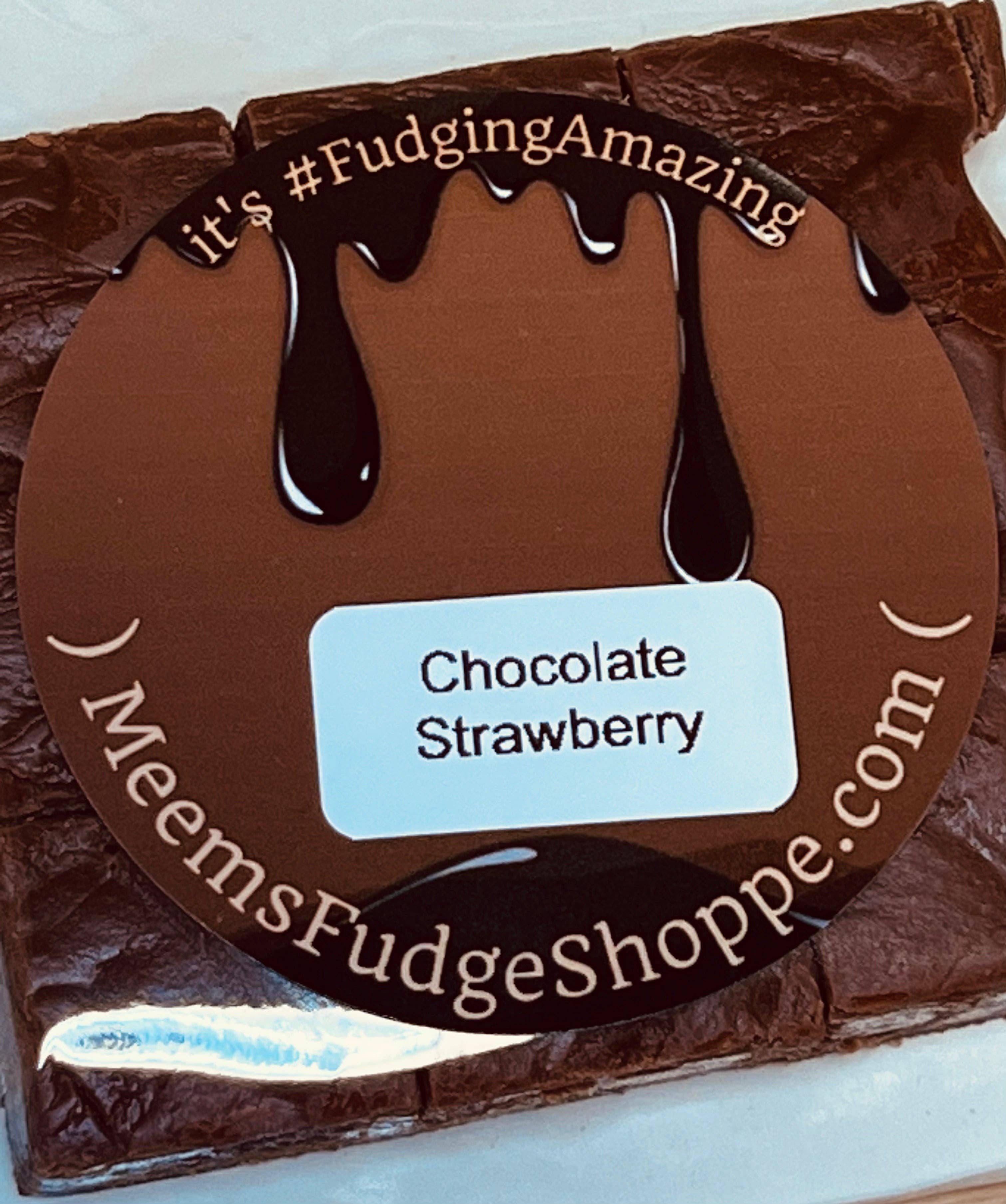 Meem's Fudge Shoppe - Wholesale Fudge - Chocolate Strawberry2
