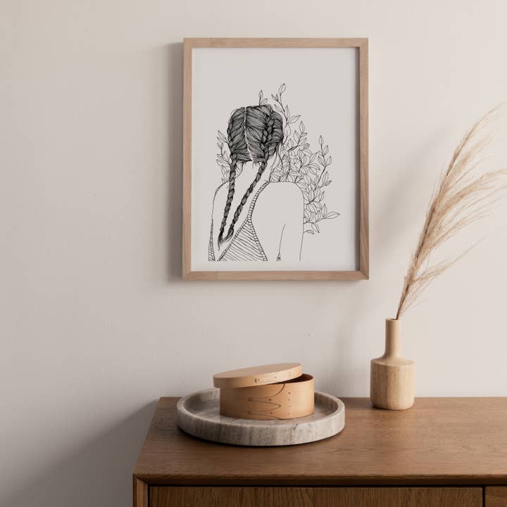 monocotylédone - Wholesale Poster - Navy A4 Poster1