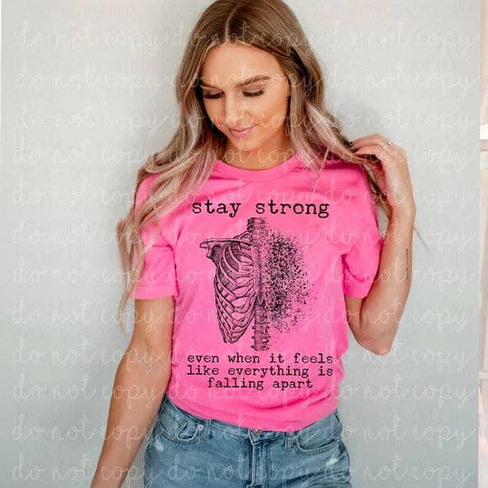 Bleib stark für den Großhandel von Custom Gifts and Tees