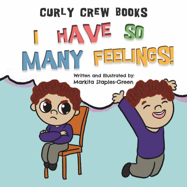 Curly Crew Books - Wholesale Preschool Book (3-5) - I Have So Many Feelings!1
