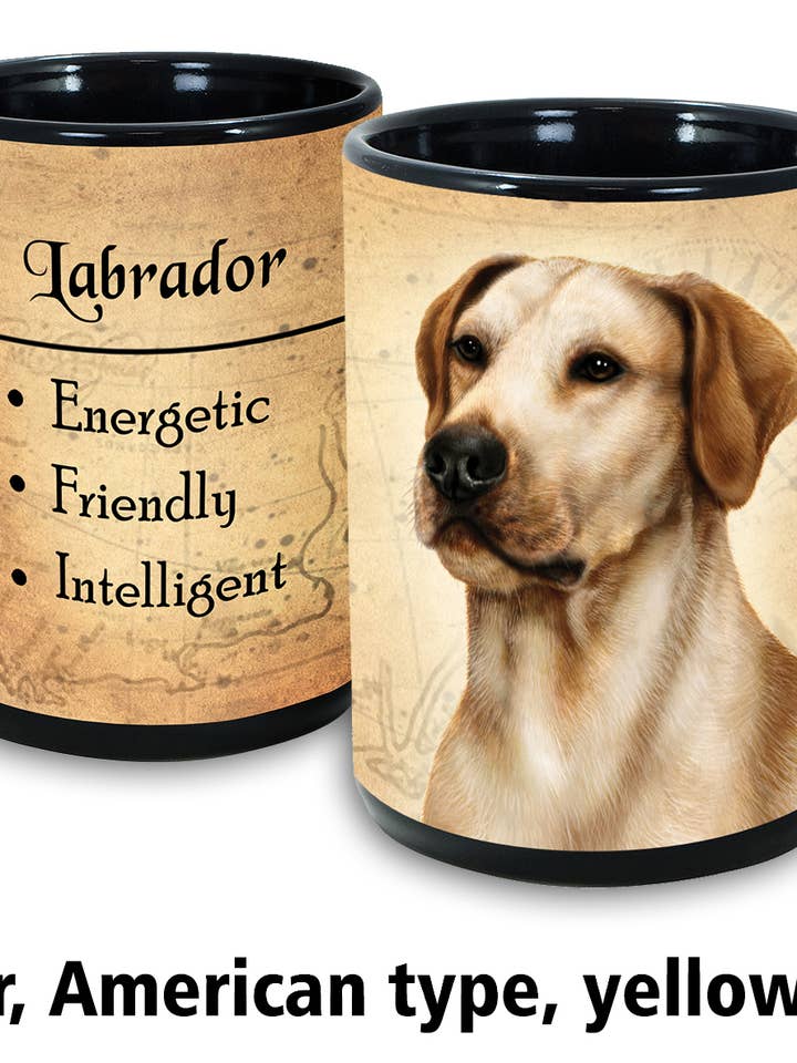 Canecas My Faithful Friend Labrador Amarelo (americano) por atacado de Pet Gifts USA, LLC