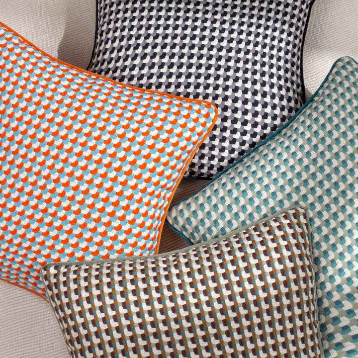 Marttel Cushion Teal for wholesale on Faire