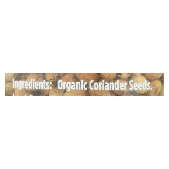 Ware Spark - Wholesale Dried Spice - Spicely Organics - Organic Coriander Seeds - Case Of 3 - 0.7 Oz.1