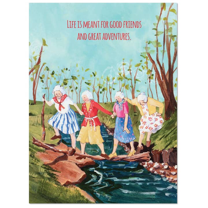 Cartes de vœux, Amitié, F232 pour la vente par Susan Schmitt Art