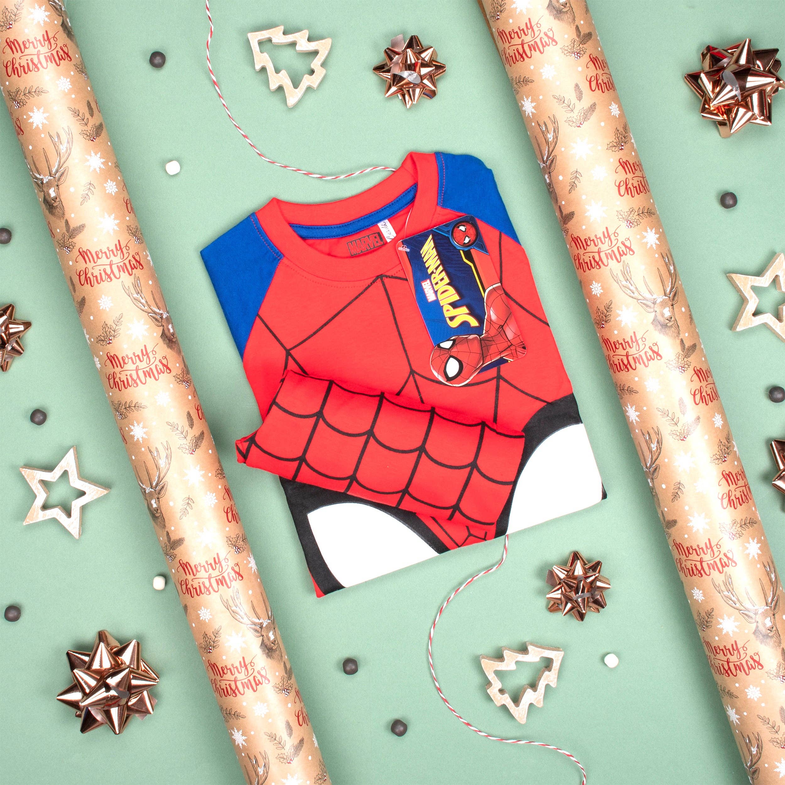 Fringoo Group Ltd – Großhandel Schlafanzug-Set – Kinder – Spiderman Schlafanzug-Set für Jungen in Rot4