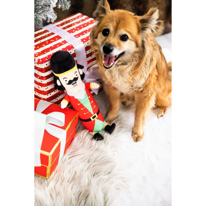 Pearhead - Wholesale Pet Plush Toy - Dog - Muttcracker Holiday And Christmas Dog Toy4