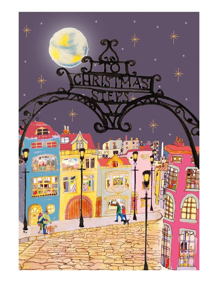 Bristol julekort for engroshandel hos Wildflower cards