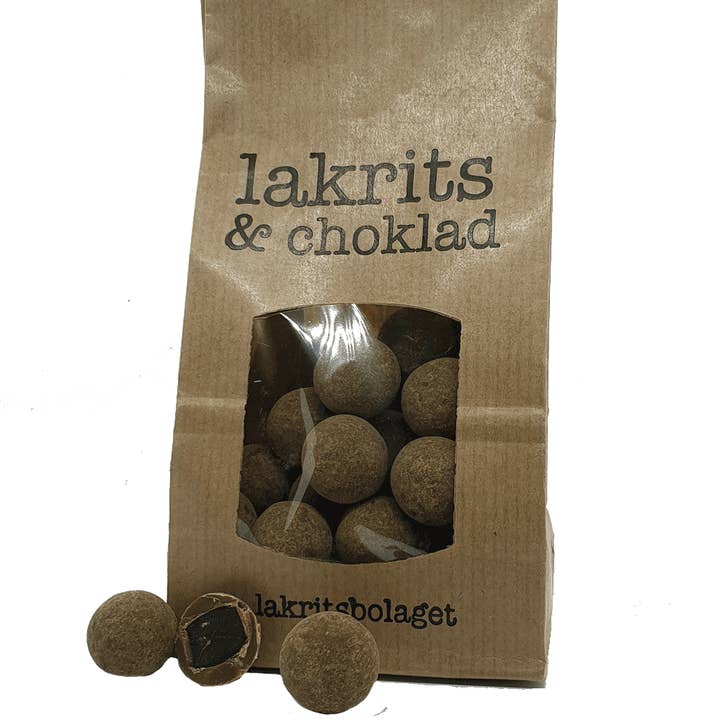 LICORICE WITH MILK CHOCOLATE for wholesale by Lakritsbolaget