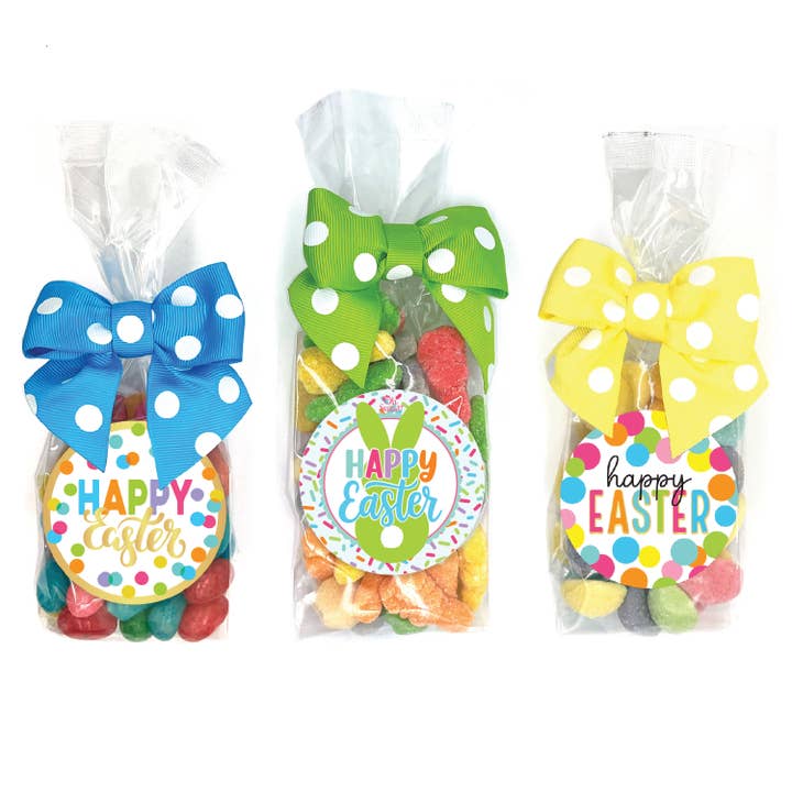 Candy Bags - Easter Asst #2 - Large - 12 Bags for wholesale by Oh, Sugar!