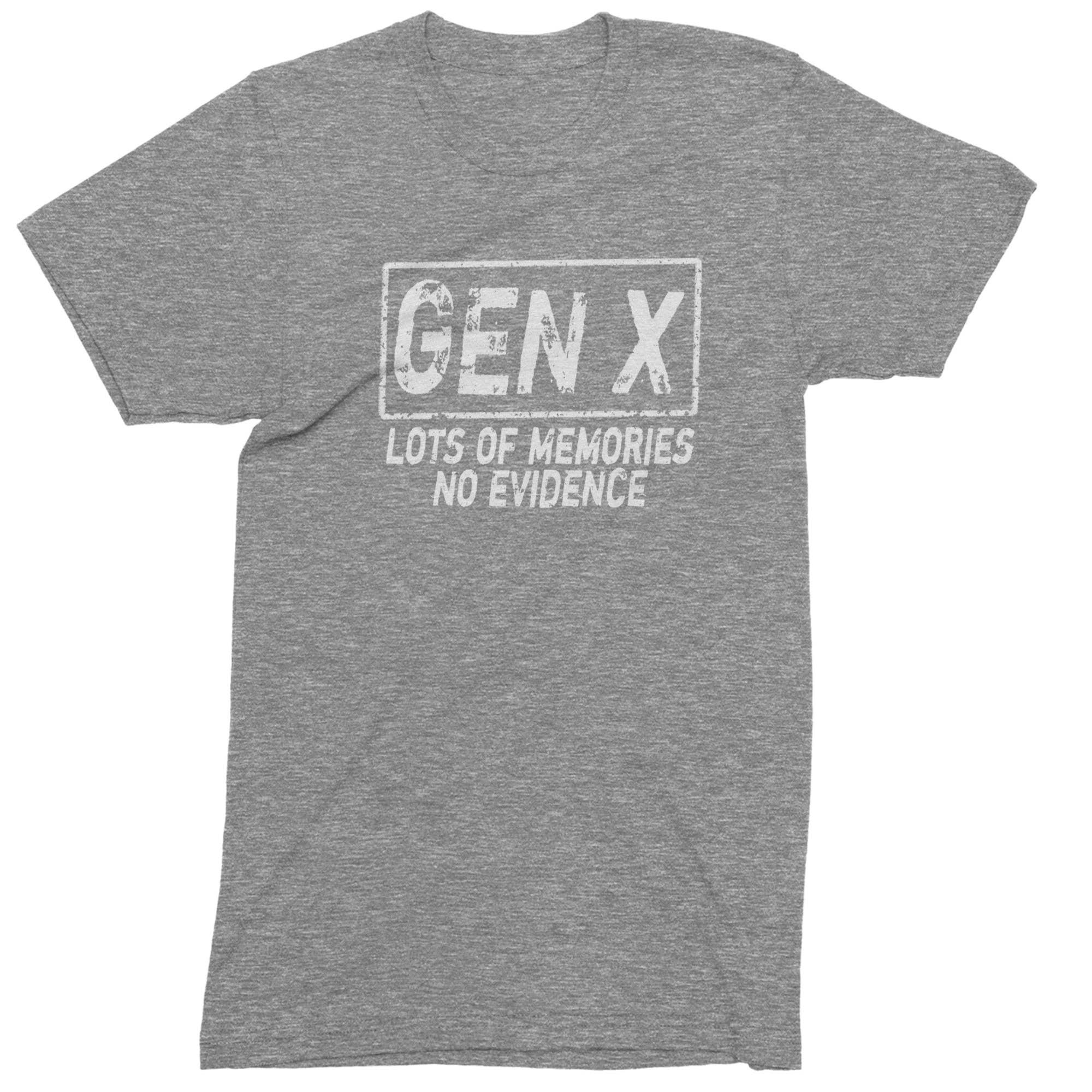 Expression Tees - Wholesale Screen Printed T-Shirt - Men's - Gen X Lots of Memories No Evidence Nostalgia Mens T-shirt3
