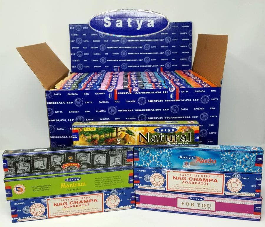 GREENROOTS USA LLC - Wholesale Incense - Popular Series - Display 15 Grams (84 Packs ) By Nag Champa0
