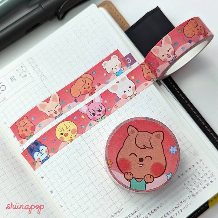 SKZOO Konpeito washi tape for wholesale by shiinapop