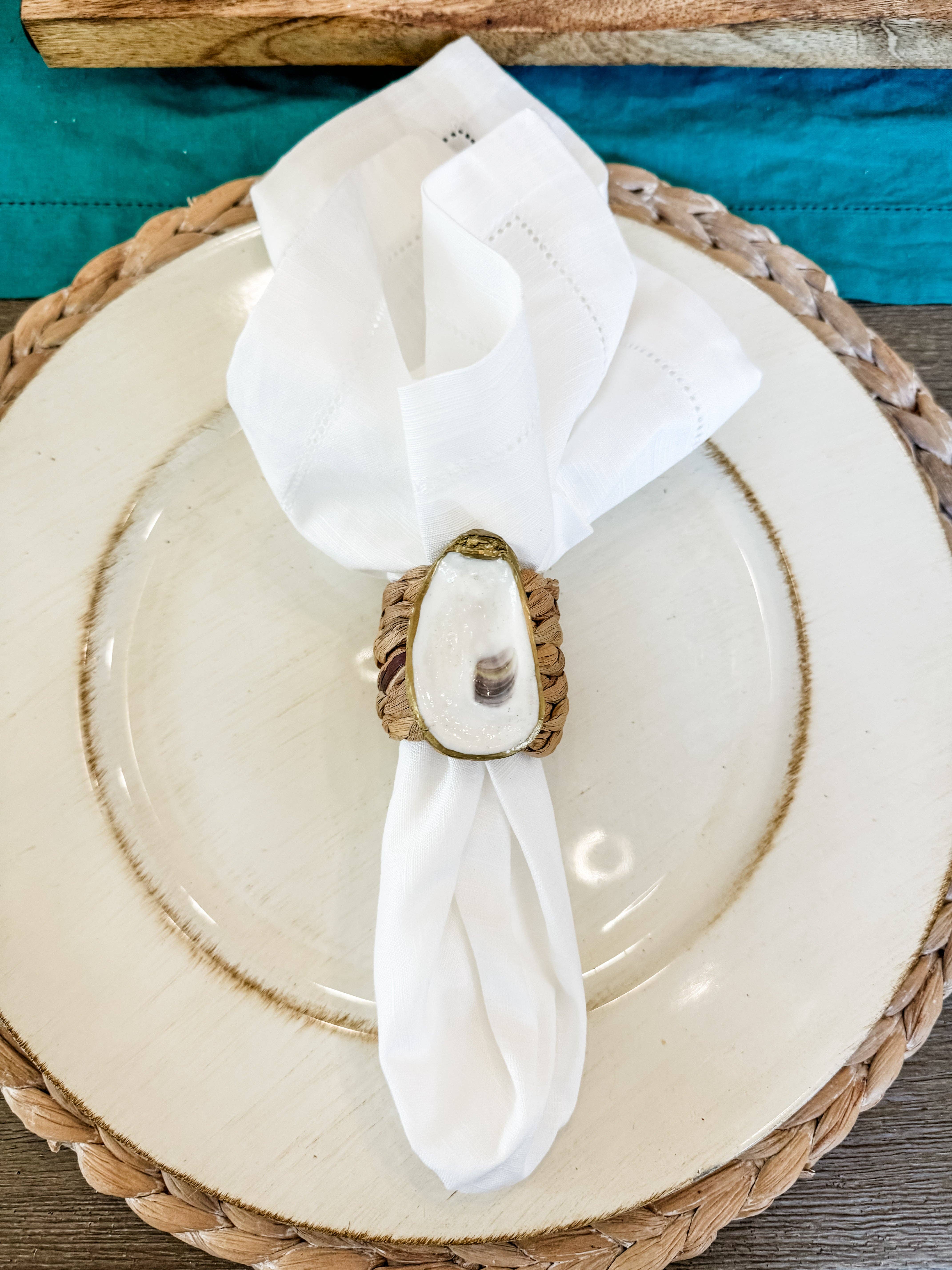 Made on Maidstone - Wholesale Napkin Ring - Oyster Shell Napkin Rings3
